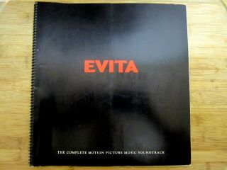 1996 Vintage Press Kit - Evita - Madonna Movie Book