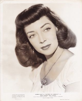 Marie Windsor Vintage 49 United Artists Studio Portrait Photo