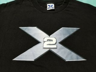 Vtg Marvel X - Men X2 Movie Promo T Shirt Xl 2003