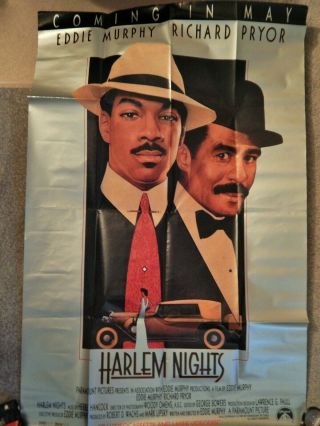 Harlem Nights (video Dealer 40 X 27 Poster,  1990s) Eddie Murphy,  Richard Pryor