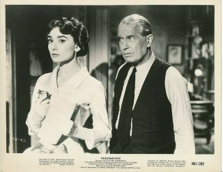 Audrey Hepburn Maurice Chevalier Vintage Love In The Afternoon Photo