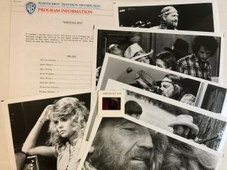 1980 Movie Press Kit Honeysuckle Rose - B&w Photos Willie Nelson Dyan Cannon