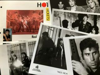 1988 Movie Press Kit Red Heat - 8x10 B&w Photos Linda Blair Sylvia Kristel