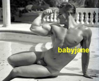 010 Dick Dubois Mr America Bodybuilder Semi Nude Mae West Muscle Boy Photo