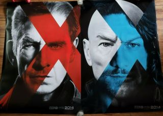 Set Of 2 X - Men Days Of Future Past Posters Double Sided 27 " X 40 " Marvel Poster