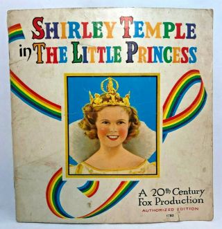1939 Shirley Temple Little Princess 20th Century Fox Photo Advertising Book