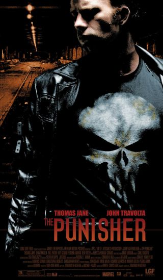 The Punisher Movie Poster 1 Sided Advance 27x40 Thomas Jane