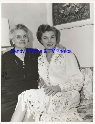 Esther Williams Candid Photo With Her Mother