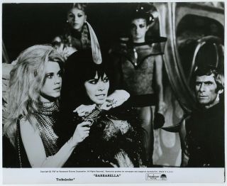 Jane Fonda & Anita Pallenberg 1968 Cult Classic Barbarella Photograph
