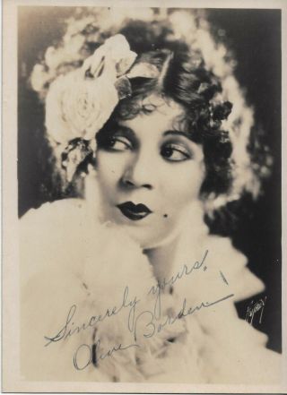 1920s Pin Up Girl Hollywood Studio Fan Photograph Olive Borden 340