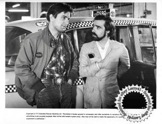 Robert De Niro,  Martin Scorsese Still Taxi Driver 1976 Td - 39 Vint Orig