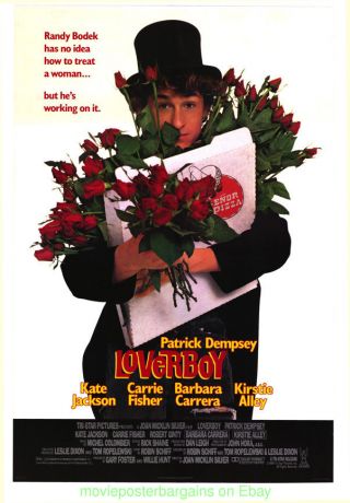 Loverboy Movie Poster Rolled Ss 27x40 Patrick Demsey 1989