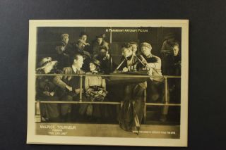 Two 1919 The Life Line Silent Movie Still Photos Jack Holt