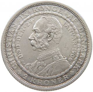 Denmark 2 Kroner 1906 T137 351
