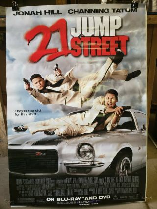 21 Jump Street 2012 27x40 Rolled Dvd Promotional Poster