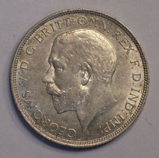 1918 Great Britain FLORIN Sterling Silver coin KM - 834 UNCIRCULATED 2
