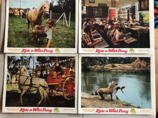 6 Lobby Cards 11x14: Ride a Wild Pony (1975) Michael Craig 3
