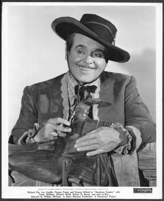 Western Leo Carillo Of The Cisco Kid 1940s Promo Portrait Photo