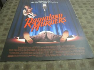 1994 S/S rolled poster Radioland Murders Brian Benben Mary Stuart Masterson 3