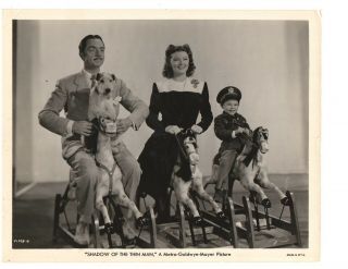 Shadow Of The Thin Man (1941) Myrna Loy/william Powell/asta Orig Mgm Photo V832