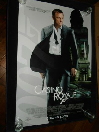 Casino Royale James Bond 007 Rolled One Sheet Poster Double Sided