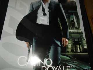 Casino Royale James Bond 007 Rolled One Sheet Poster Double Sided 3
