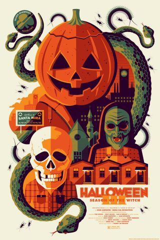 Halloween 3 Season Of The Witch Horror Poster Mondo Art Reprint Tom Whalen 8x10