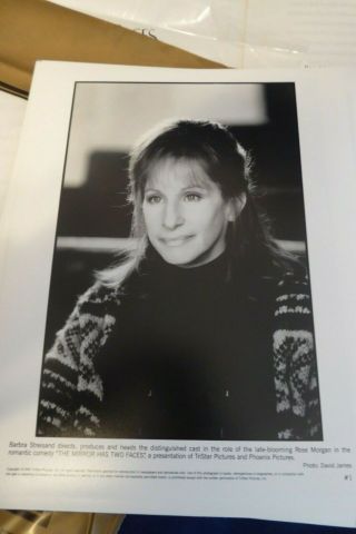 press kit with photos from The Mirror Has Two Faces / Barbra Streisand 3
