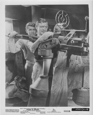 Soldier Of Fortune 1955 Studio Lobby Still Photo Clark Gable/gene Barry