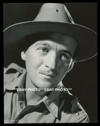 David Niven The Real Glory Gary Cooper 1939 Photo By Coburn Portrait Photo