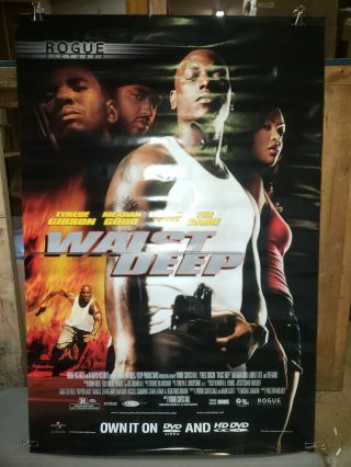 Waist Deep 2006 rolled 27x40 dvd promotional poster 3