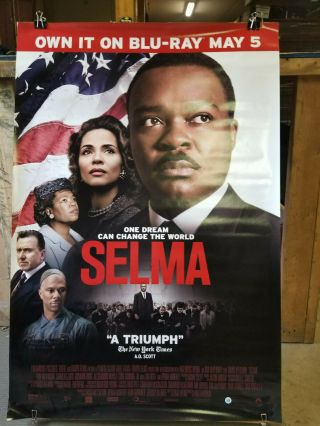 Selma 2015 27x40 Rolled Dvd Promotional Poster