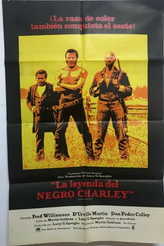 The Legend Of Nigger Charley Fred Williamson,  D 
