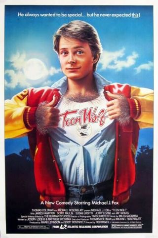 Teen Wolf Rolled 27x41 Movie Poster 1985 Last One (th59)