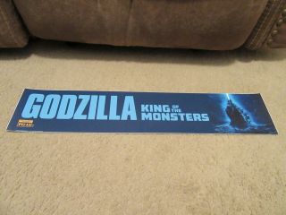 Godzilla: King Of The Monsters [2019] 5x25 [large] Movie Theater Poster [mylar]