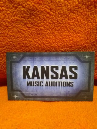 Alita Battle Angel Passport To Iron City Experience Kansas Music Audition Card
