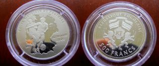 2006 Togo Silver Proof 500 Francs Soccer - Germany - World Cup