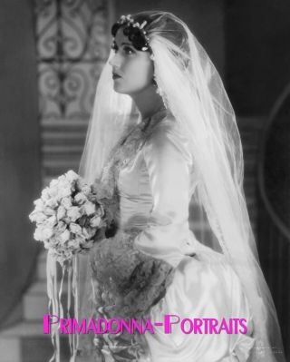 Fay Wray 8x10 Lab Photo 1930s " Eugene Robert Richee " Wedding Bride Portrait