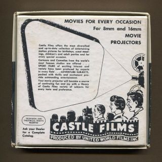 ABBOTT AND COSTELLO MEET FRANKENSTEIN Castle Films 849 8mm 8 FILM & BOX 3
