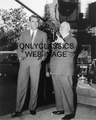 North By Northwest Alfred Hitchcock Cary Grant Mgm Camera Movie Set 8x10 Photo