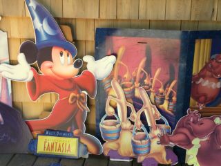 Disney Fantasia Movie Theater Lobby Standee Display Cutout