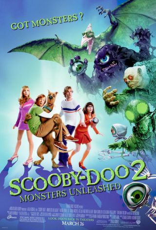 Scooby Doo 2 Monsters Unleashed Movie Poster 2 Sided Final 27x40