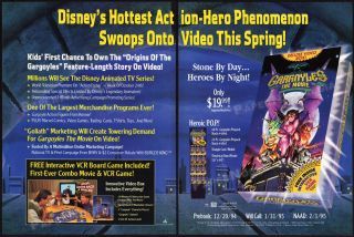Gargoyles: The Movie_original 1994 Trade Print Ad / Promo_disney_animated