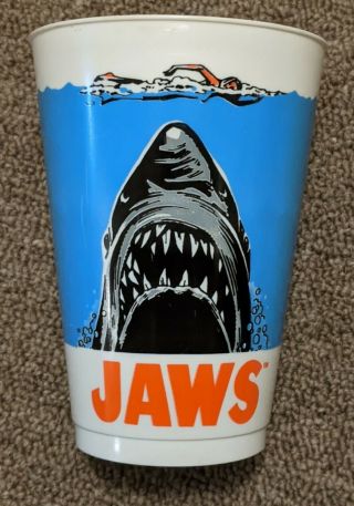 Vintage 1975 Jaws Movie 7 - 11 Slurpee Cup Universal Pictures