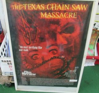 Texas Chainsaw Massacre Poster 2004 Rare Vintage Collectible Rob Zombie