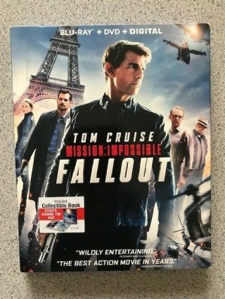 Mission: Impossible - Fallout,  DVD,  Digital HD with slipcover 2