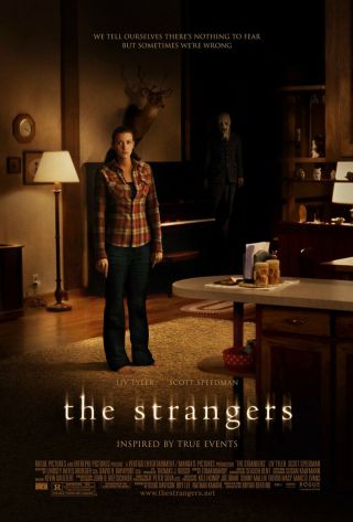 The Strangers Movie Poster 2 Sided Final 27x40 Liv Tyler Scott Speedman