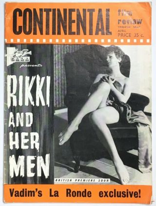 1964 Continental Film Review Catherine Spaak,  Sophia Loren,  Senta Berger
