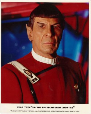 " Star Trek Vi The Undiscovered Country " - Photo - Leonard Nimoy - Portrait