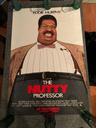 The Nutty Professor Movie Vintage 1996 Promotional Poster -